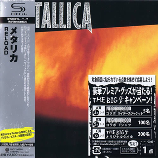 Metallica - Reload Japan SHM-CD Mini LP UICY-94668