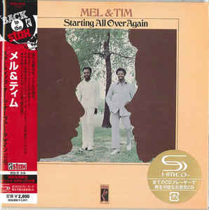 Mel & Tim - Starting All Over Again Japan SHM-CD Mini LP UCCO-9548