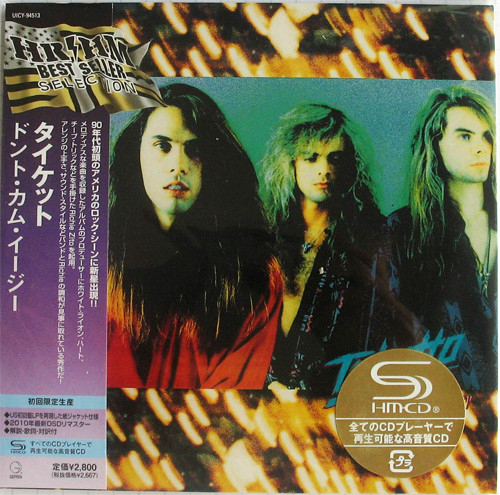 Tyketto - Don't Come Easy Japan SHM-CD Mini LP UICY-94513 