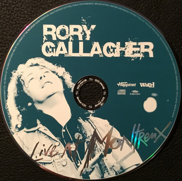 Rory Gallagher - Live At Montreux Japan SHM-CD Mini card LP HMCX-1062