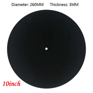 thumbnail image 2 of Hero-s - Felt Vinyl Record Pad, Turntable Mat Slipmat For Audiophile, 3mm Felt Platter, For 2 of 10