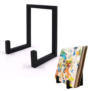 MayRecords Vinyl Record Holder Display Stand Vinyl Stand Storage Rack For CD Display or Multiple Album