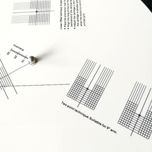 Cartridge Alignment Protractor Electronics Times: Angwang Turntable ...