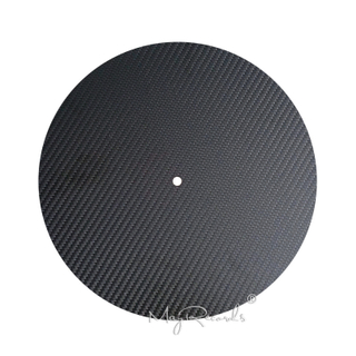 Carbon Fiber LP Mat Slipmat For Turntables Record Player Accessories