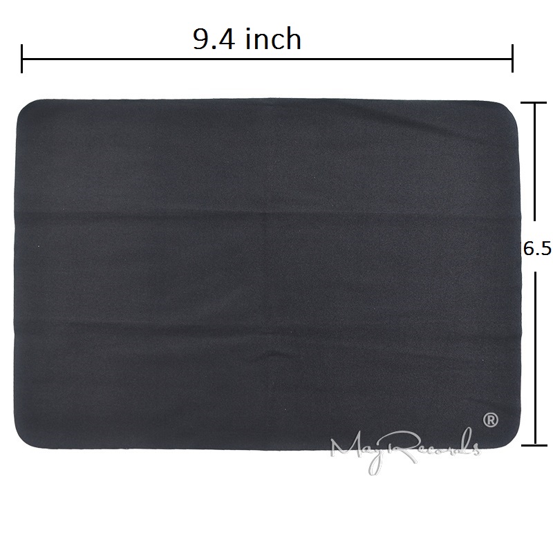 5PCS Anti-static Microfiber Cleaning Cloth For Vinyl Record LP Turntable Phono