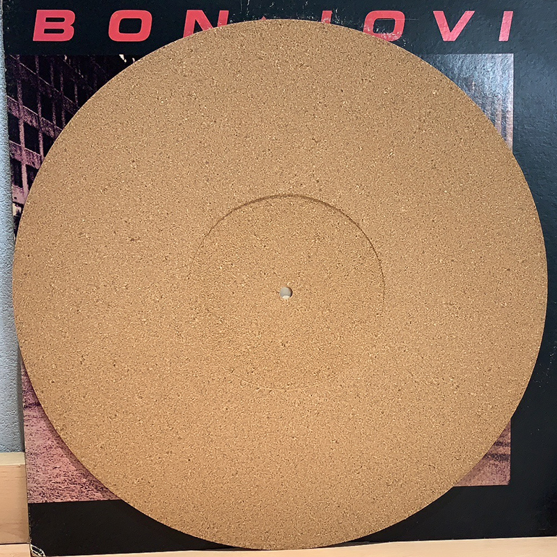 Cork LP Slip Mat Anti-Static Slipmat for 12 inch LP Vinyl Record